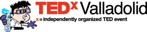Logo de TEDx Valladolid con presencia de blogdelaboratorio.com